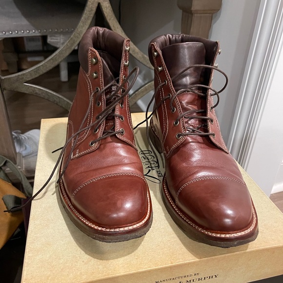 Johnston & Murphy Forrester Cap Toe Boot size 11 - Picture 5 of 5